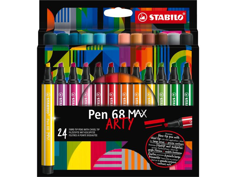 STABILO Pen 68 MAX ARTY 24er Etui
