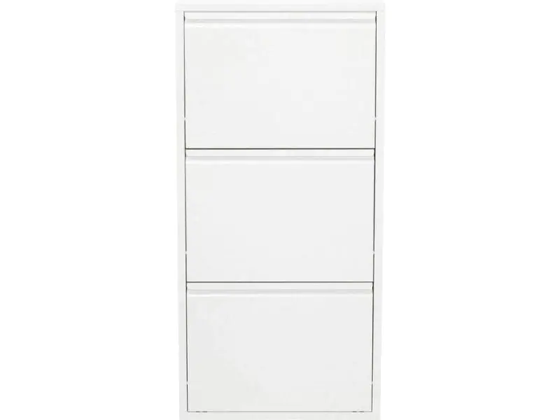 Kare Schuhschrank  Caruso 100 x 50 cm, Weiss