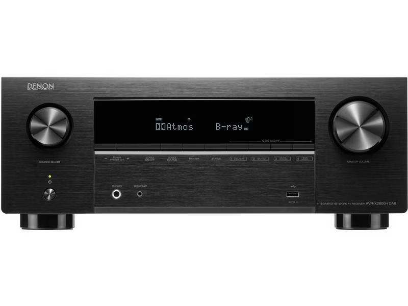 Denon AV-Receiver AVR-X2800H DAB Schwarz