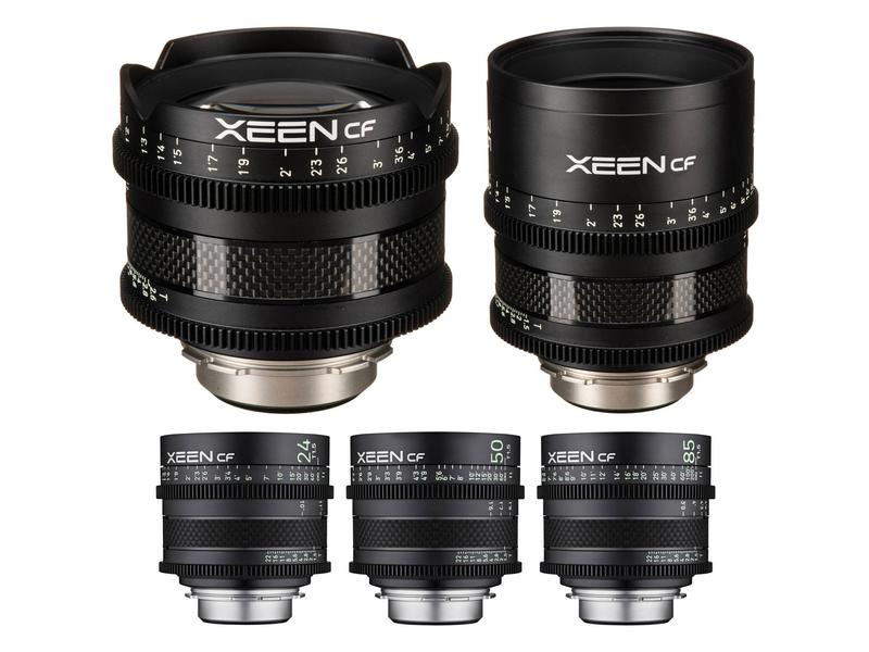 Samyang Festbrennweite XEEN CF Komplett Set 5x – Arri PL