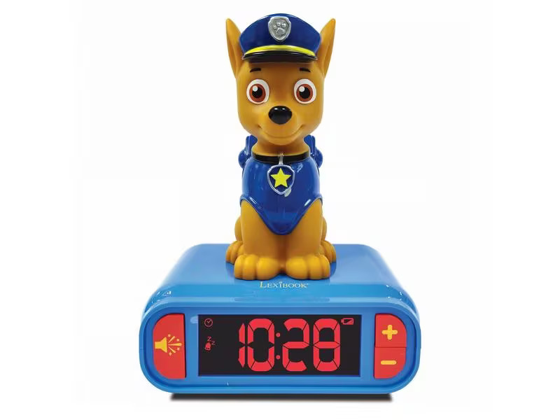 Lexibook Wecker mit Nachtlicht Paw Patrol Chase