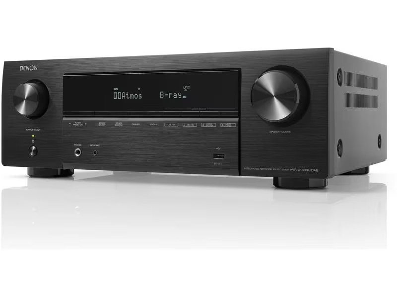 Denon AV-Receiver AVR-X1800H DAB Schwarz