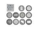 Nanlite AS-GB-FMM-SET1 - Gobo Set