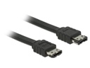 Delock eSATA-Kabel eSATA  - eSATA  (f-f) 1 m