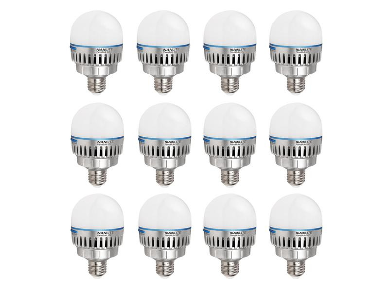 Nanlite Dauerlicht PavoBulb 10C 12KIT