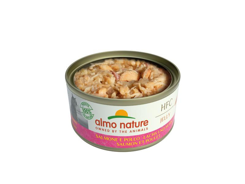 Almo Nature Nassfutter HFC Jelly Cat Lachs 70 g
