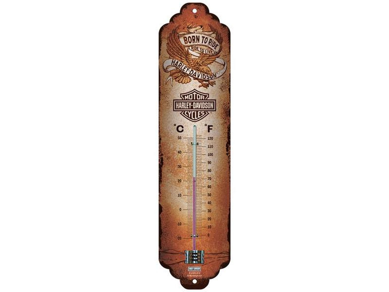 Nostalgic Art Thermometer Harley Davidson 6.5 x 28 cm