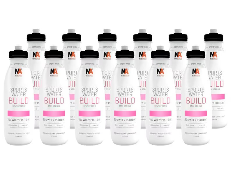 NUTRIATHLETIC Sportgetränk Sports Water Build 12 x 500 ml