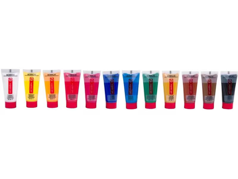 Talens Acrylfarbe Art Creation 12er Set, Mehrfarbig