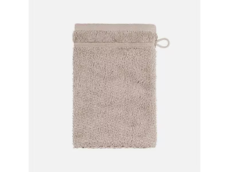 Frottana Waschhandschuh Pearl 15 x 20 cm, Beige