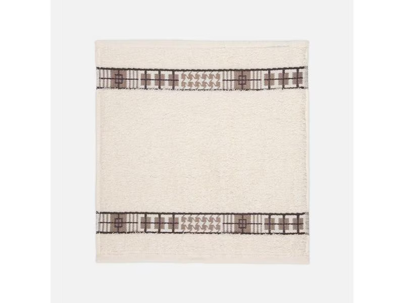 Frottana Waschlappen Fjord 30 x 30 cm, Ivory