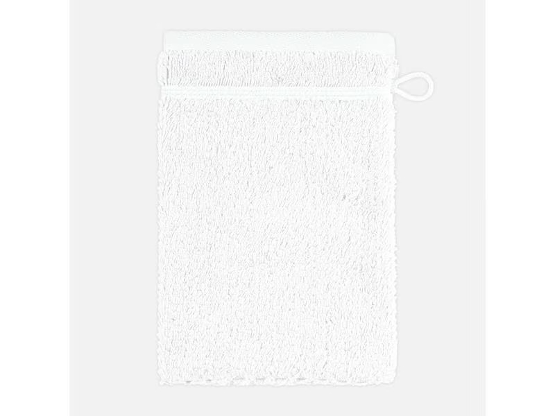 Frottana Waschhandschuh Pearl 15 x 20 cm, Weiss
