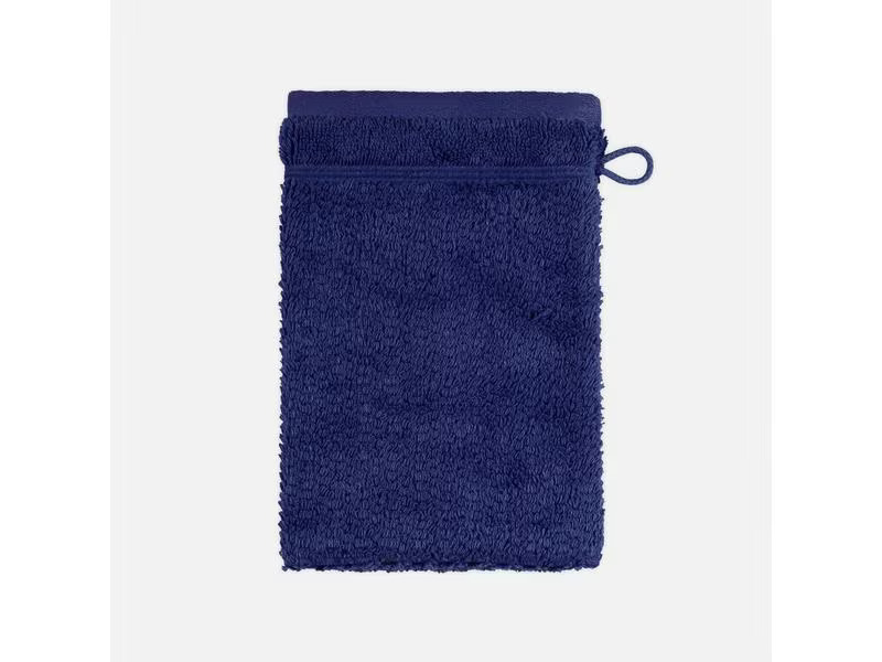 Frottana Waschhandschuh Pearl 15 x 20 cm, Dunkelblau