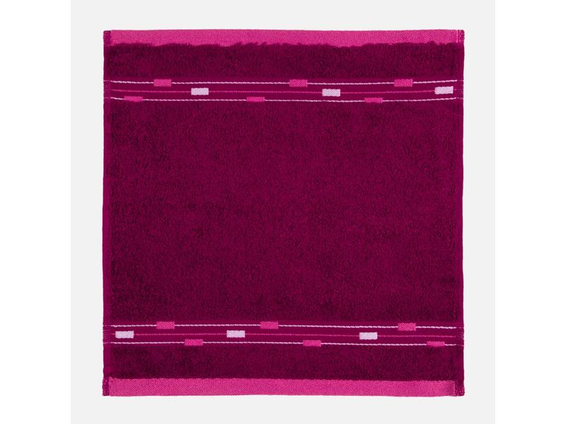 Frottana Waschlappen Magic 30 x 30 cm, Berry