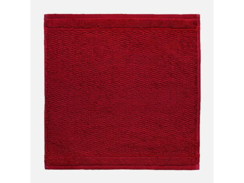 Frottana Waschlappen Pearl 30 x 30 cm, Rot