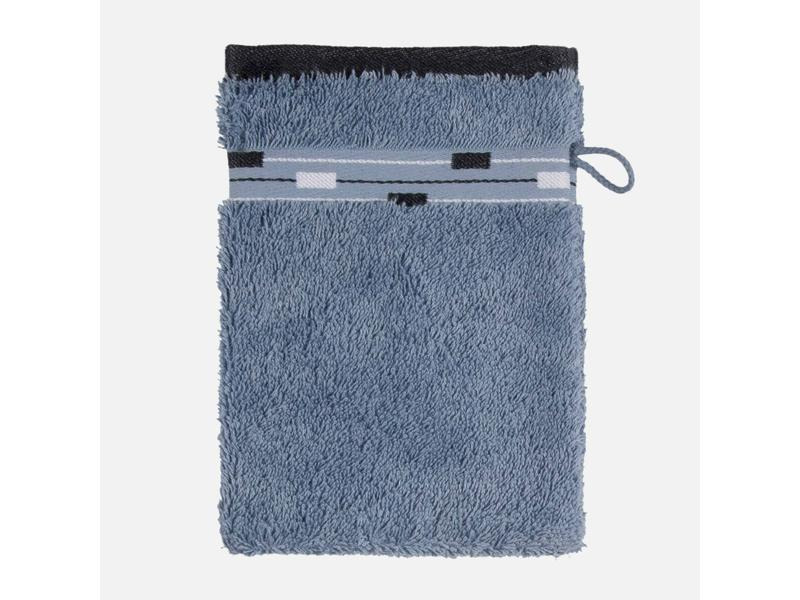 Frottana Waschhandschuh Magic 15 x 20 cm, Blaugrau