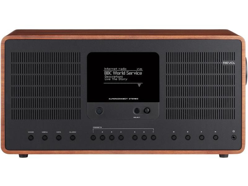 Revo DAB+ Radio Superconnect Stereo Schwarz