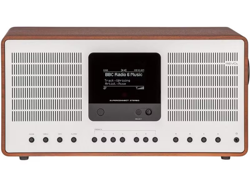 Revo DAB+ Radio Superconnect Stereo Weiss