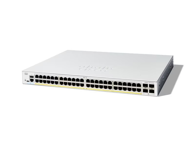 Cisco Switch Catalyst C1200-48T-4X 52 Port