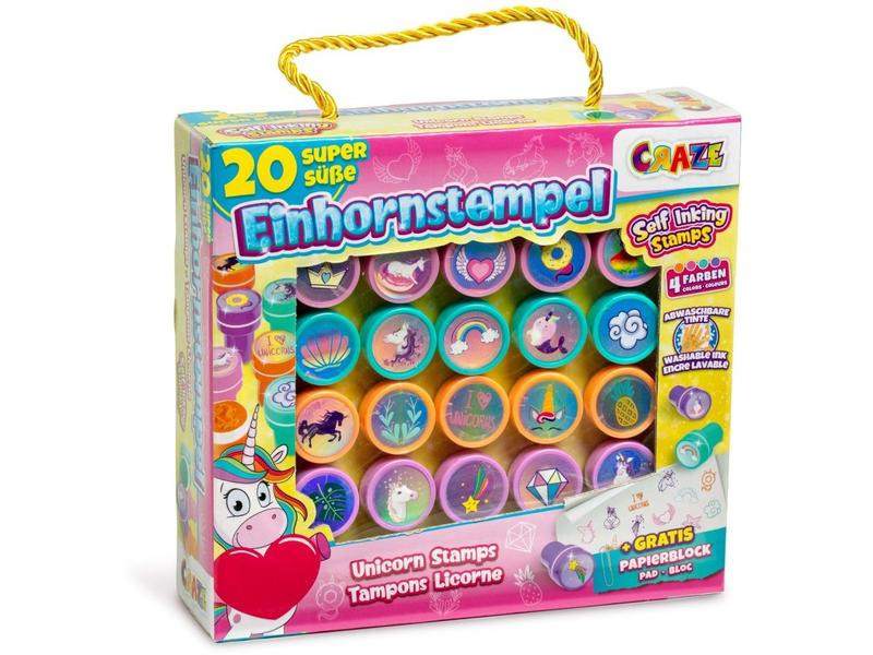 Craze Einhornstempel 20 Stück