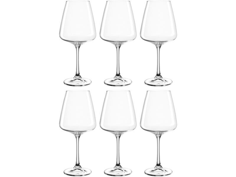Leonardo Weissweinglas Paladino 540 ml, 6 Stück, Transparent
