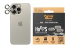 Panzerglass Lens Protector Rings HOOPS iPhone 15 Pro / 15 Pro Max Grau