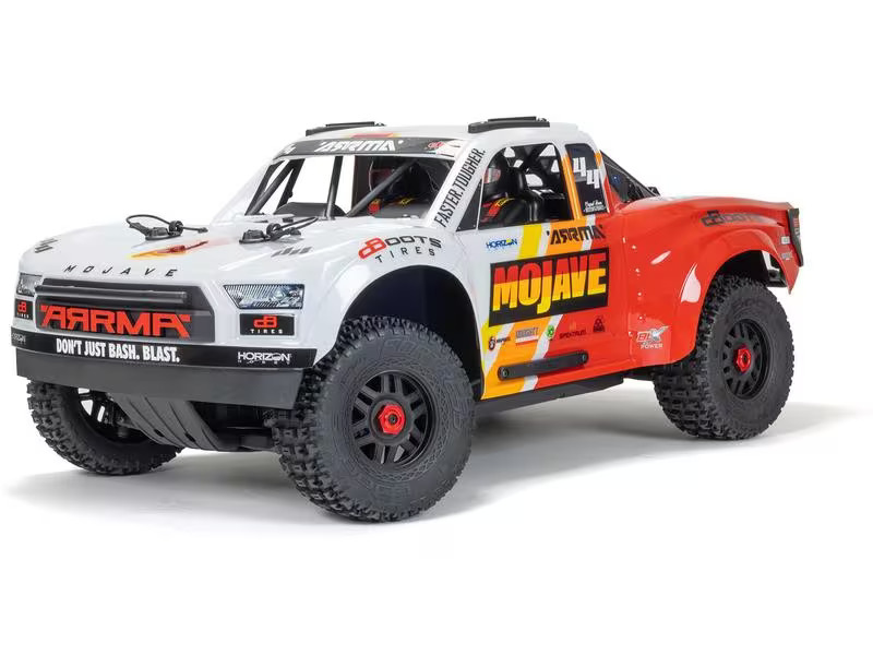 Arrma Short Course Truck Mojave 4x4 4S BLX Weiss, ARTR, 1:8