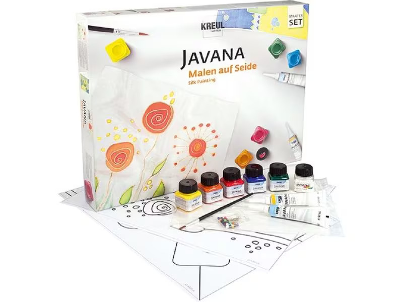 Kreul Seidenmalfarbe Javana 13-teilig