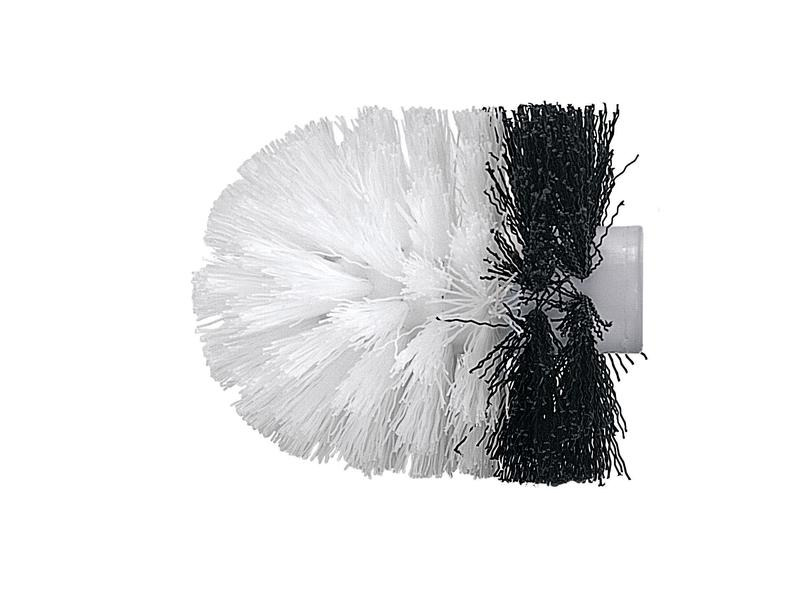 Kleine Wolke Ersatzbürstenkopf 1 Stück, Schwarz/Weiss