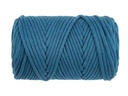 Glorex Wolle Makramee Cord gewebt 70 m x 3 mm, 250g, Türkis