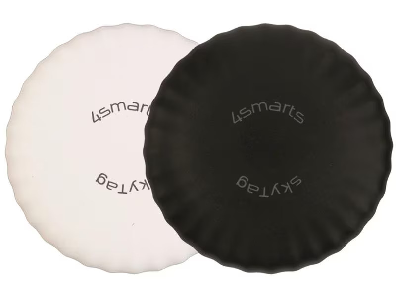 4smarts Schlüsselfinder SkyTag Slim 2er Set schwarz, weiss