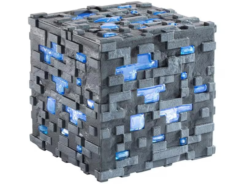 Paladone Dekoleuchte Minecraft Illuminating Diamond Ore Cube 10 cm