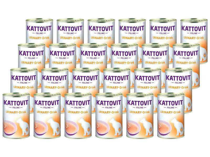 Kattovit Katzen-Snack Urinary Drink, 24 x 135 ml
