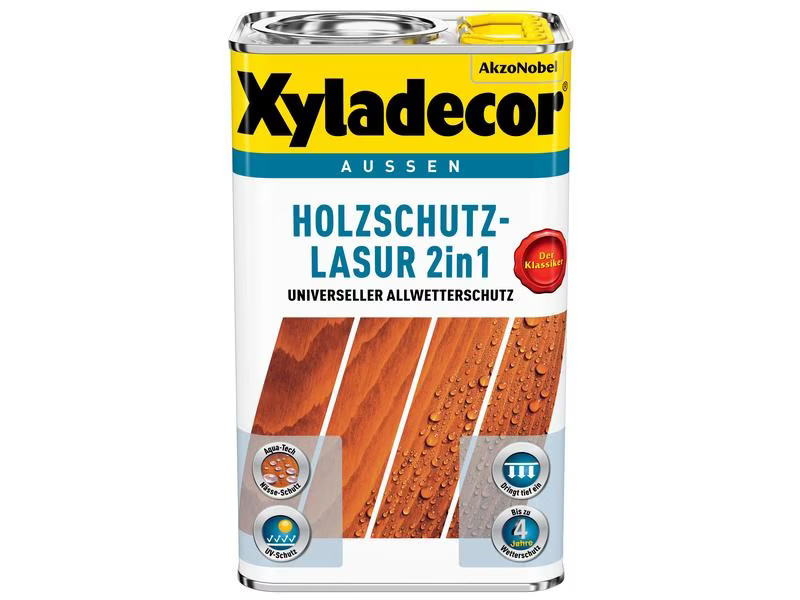 Xyladecor Holzschutzlasur Walnuss, 750 ml