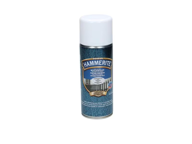 Hammerite Metall-Schutzlack HG Weiss, 400 ml