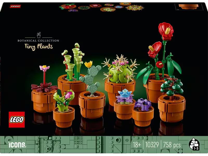 LEGO® Icons Botanicals Collection: Mini Pflanzen 10329