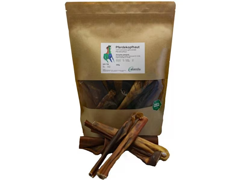 essendia Kausnack Pferdekopfhaut, 300 g