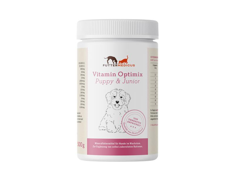 Futtermedicus Puppy &amp; Junior Vitamin-Optimix, 500 g
