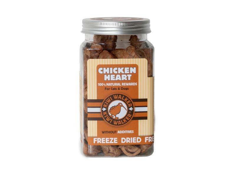 KIWI WALKER Snack Hühnerherz, 60 g