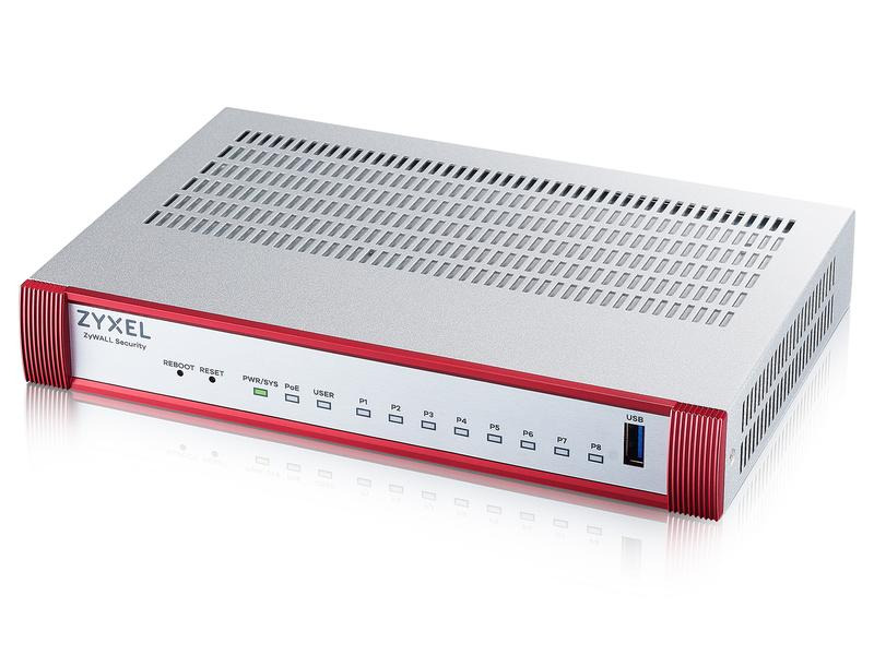 Zyxel Firewall USG FLEX 100HP inklusive Security Bundle, 1 Jahr