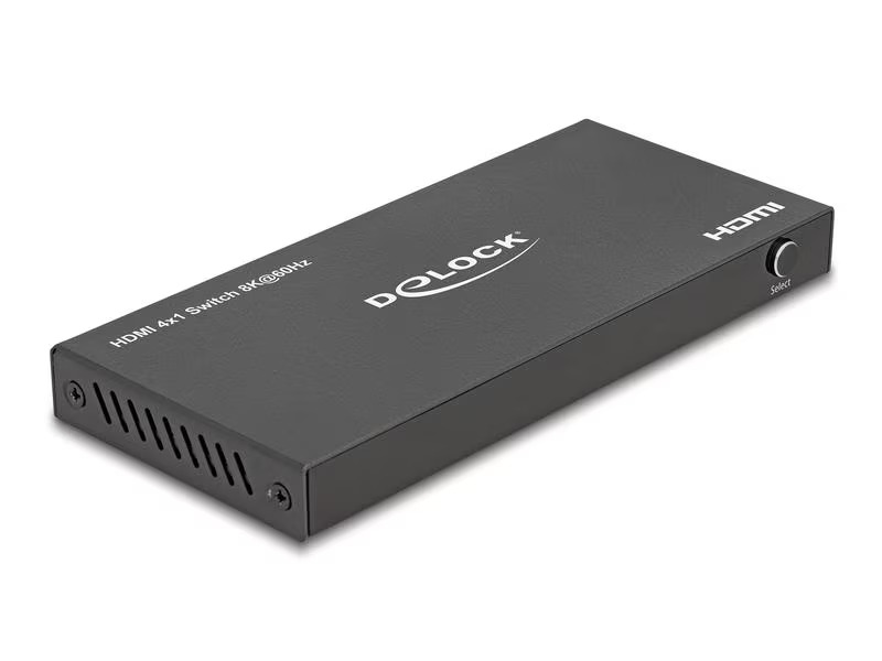 Delock Switcher HDMI 8K 60Hz 4 x HDMI in zu 1 x HDMI out
