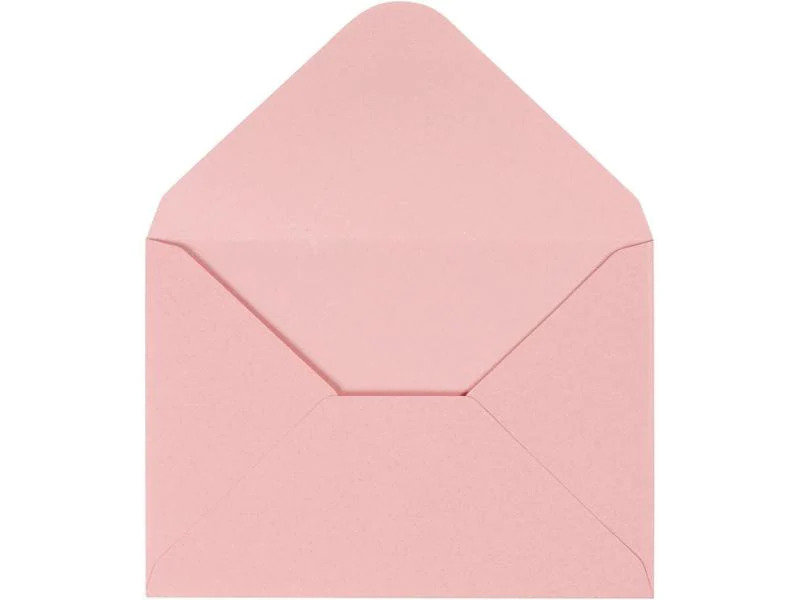 Creativ Company Couvert 11.5 x 16 cm Rosa