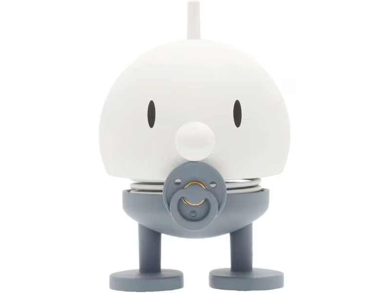 Hoptimist Aufsteller Baby Bumble S 7.5 cm, Blau/Weiss