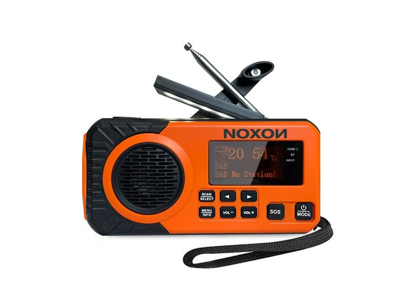 Noxon DAB+ Radio Dynamo Solar 311 Orange