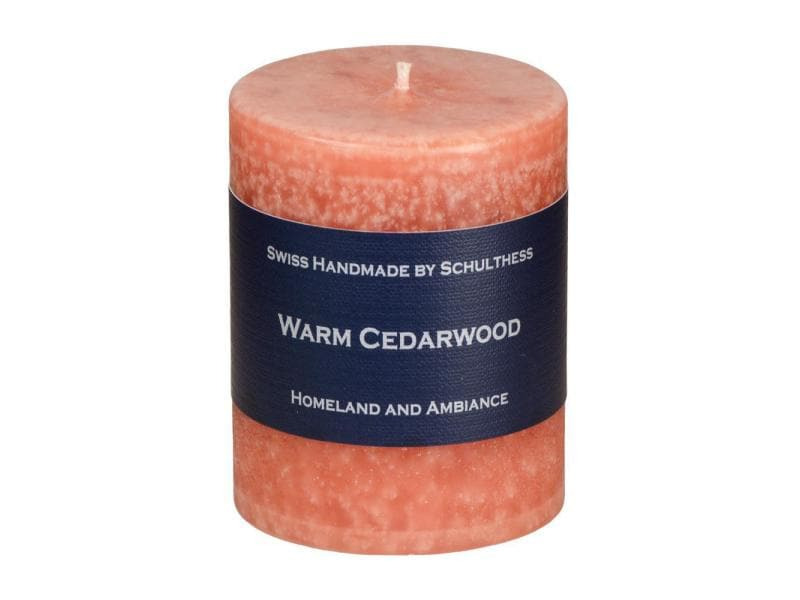 Schulthess Kerzen Duftkerze Warm Cedarwood 8 cm
