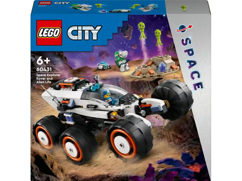 LEGO® City Weltraum-Rover mit Ausserirdischen 60431