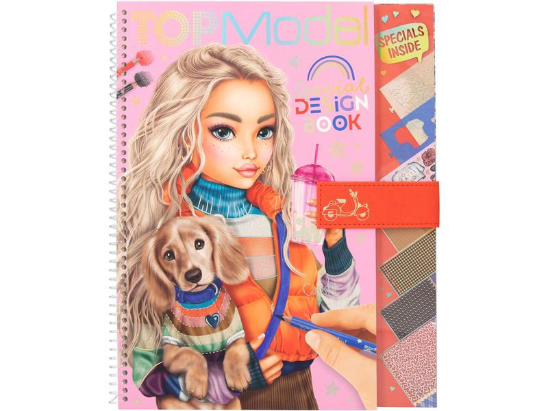 Depesche Malbuch Design Book Top Model 60 Seiten