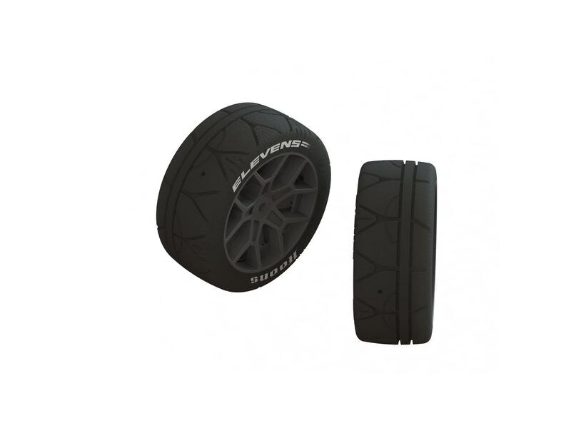 Arrma Kompletträder DBoots Elevens 35/085 2.4 White 2 Stück