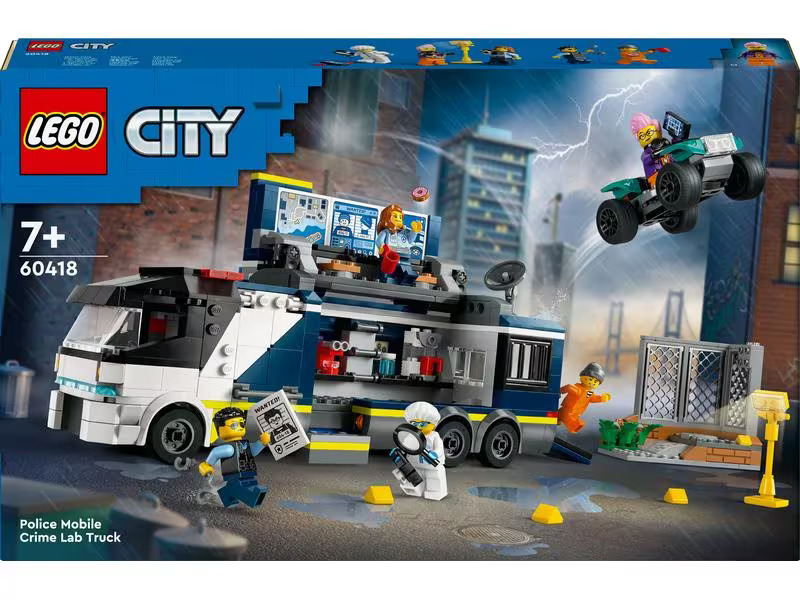 LEGO® City Polizeitruck mit Labor 60418