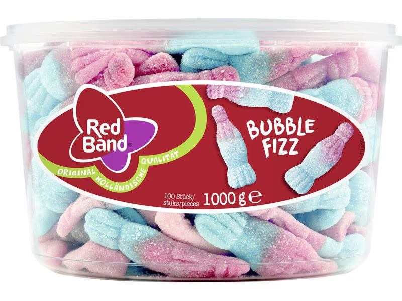 Red Band Kaubonbon Bubble Fizz 1000 g